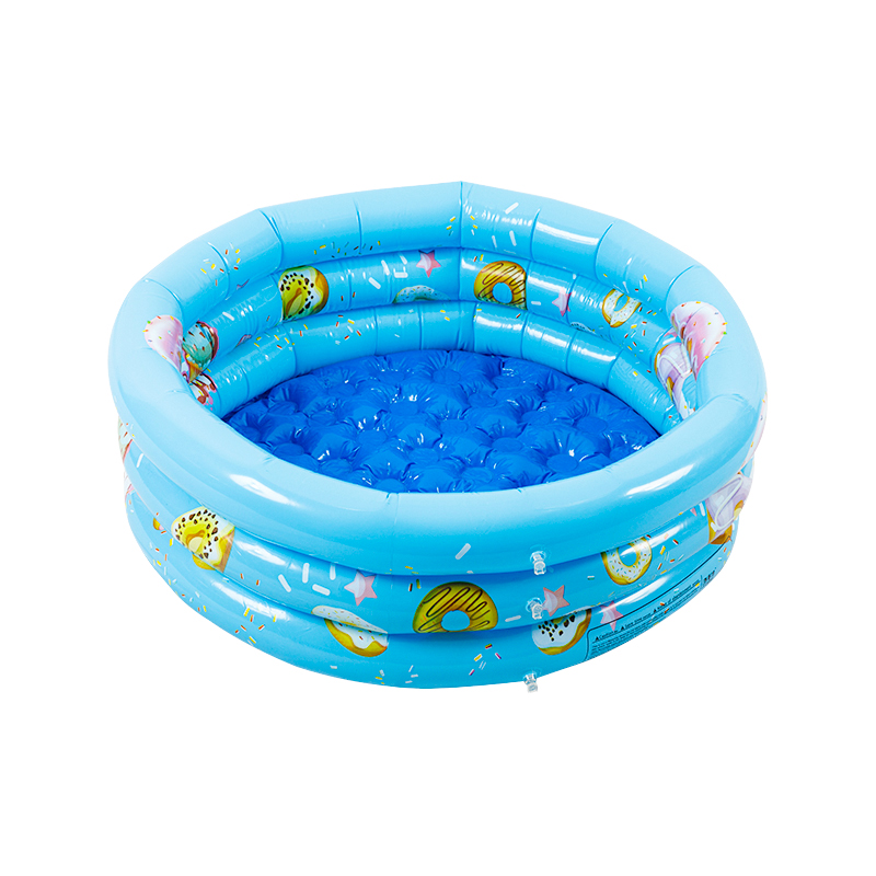 YS005290cm Runder dreischichtiger Donut-Pool 90*30cm